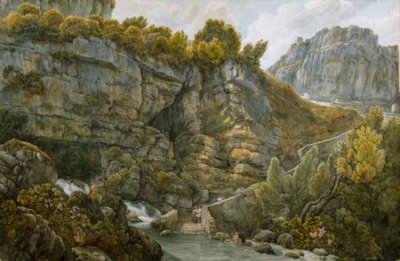 Le fonti del Velino da Abraham Louis Rodolphe Ducros