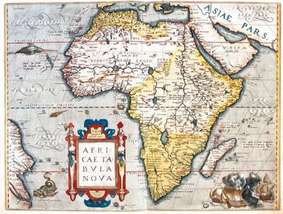 Africa da Abraham Ortelius