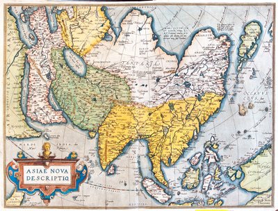 Asia da Abraham Ortelius