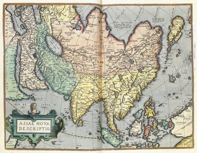Asia da Abraham Ortelius
