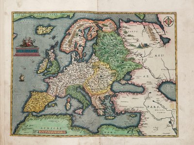 Europa da Abraham Ortelius