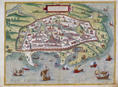 Mappa di Alessandria - di Abraham Ortelius, Anversa da Abraham Ortelius