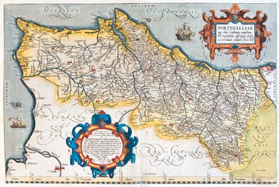Portogallo da Abraham Ortelius