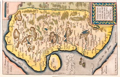 Schleswig-Holstein, Germania da Abraham Ortelius