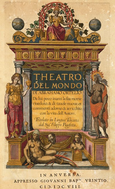 Theatrum orbis terrarum, pagina del titolo dell