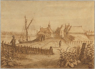 Vista di una parte della città di Amsterdam da Abraham Rutgers