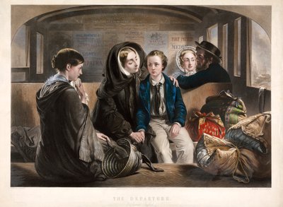 La partenza seconda classe da Abraham Solomon