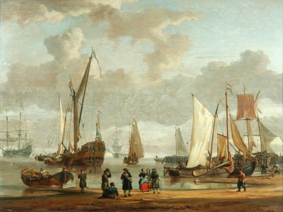 Scena costiera da Abraham Storck