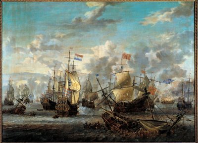 Seconda guerra anglo-neerlandese: La battaglia dei quattro giorni dall