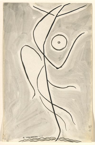 Astrazione della danza: Isadora Duncan da Abraham Walkowitz