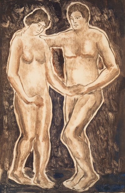Schizzo di figura, 1908 da Abraham Walkowitz