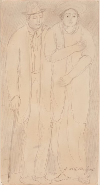 Uomo e Donna da Abraham Walkowitz