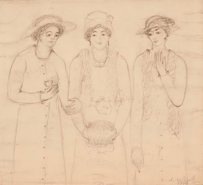 Tre donne da Abraham Walkowitz