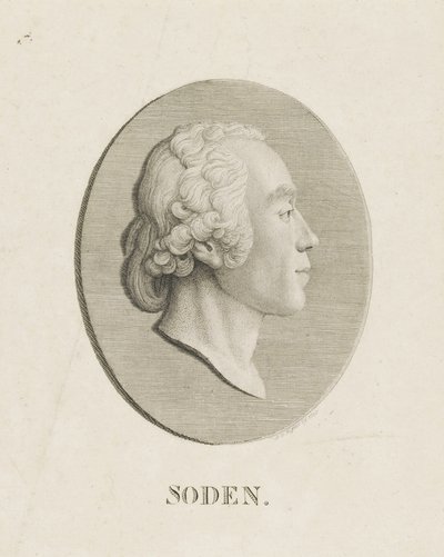Friedrich Julius Heinrich Graf von Soden auf Sassanfahrt, 1800 da Abraham Wolfgang Küffner