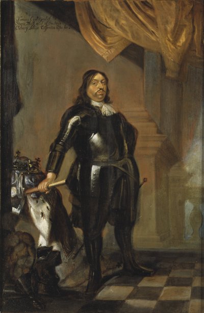 Ritratto del Re Carlo X Gustavo di Svezia da Abraham Wuchters
