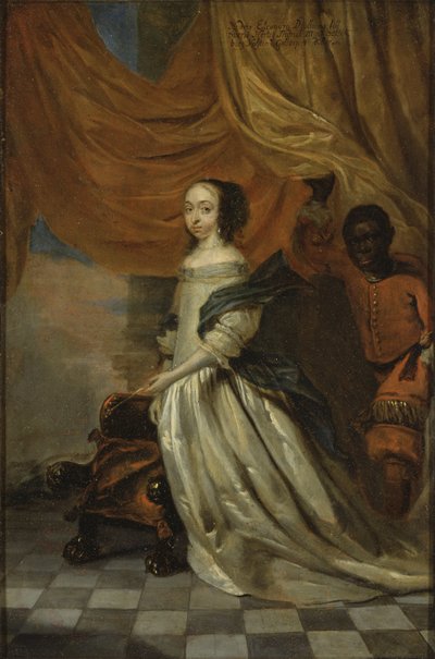 Ritratto di Edvige Eleonora di Holstein-Gottorp, regina di Svezia da Abraham Wuchters