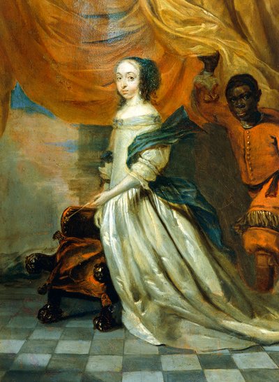 Ritratto di Edvige Eleonora di Holstein-Gottorp da Abraham Wuchters