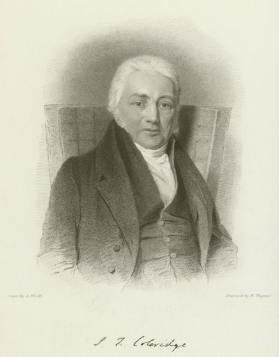 Samuel Taylor Coleridge da Abraham after Wivell