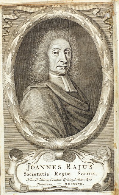 John Ray, naturalista inglese, 1680s da Abraham de Blois