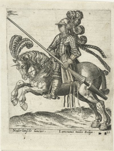 Lanciere olandese da Abraham de Bruyn (attributed to)