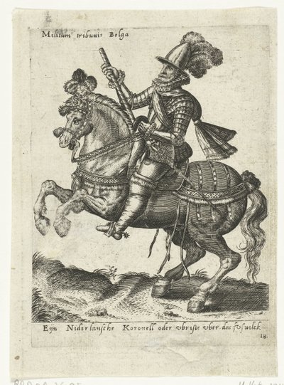Comandante cavaliere olandese da Abraham de Bruyn (attributed to)