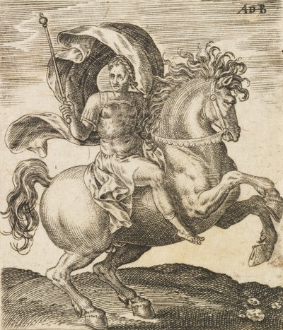 Sergio Galba da Dodici Cesari a Cavallo da Abraham de Bruyn