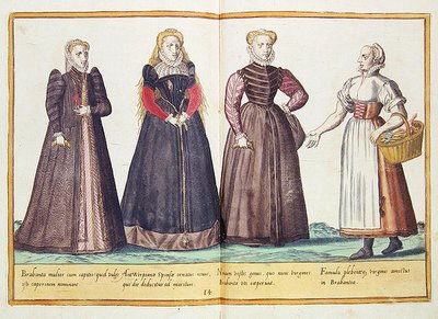 Costumi del XVI secolo da 