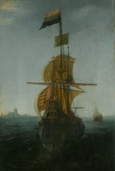 Un indio orientale di Amsterdam, 1625-1650 circa (olio su tavola) da Abraham de Verwer