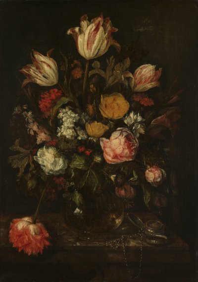 Natura morta con fiori da Abraham van Beyeren