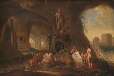 Ninfe in una grotta da Abraham van Cuylenborch