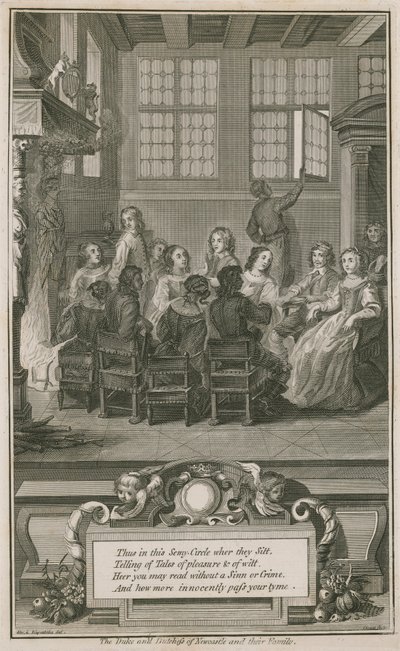 Il Duca e la Duchessa di Newcastle e la loro Famiglia da Abraham van Diepenbeeck