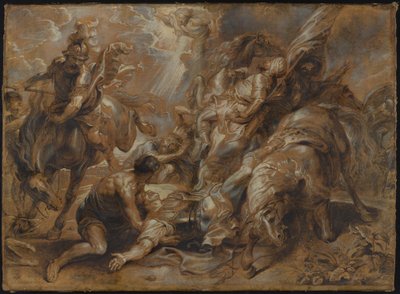 La conversione di San Paolo da Abraham van Diepenbeeck after Peter Paul Rubens