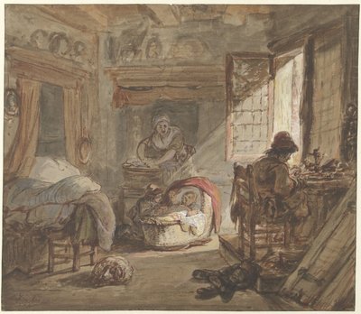 Interno con famiglia da Abraham van Strij (I)