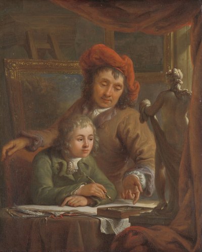 La lezione di disegno da Abraham van Strij (I)