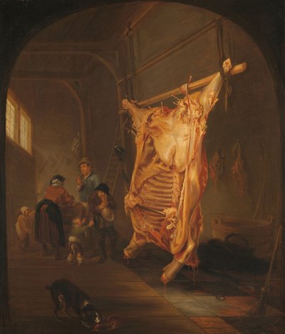 Il Bue Macellato da Abraham van den Hecken
