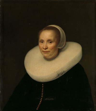 Ritratto di una donna da Abraham van den Tempel