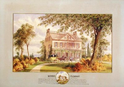 Mount Pleasant (Beekman Mansion), New York City, c.1874 da Abram Hosier