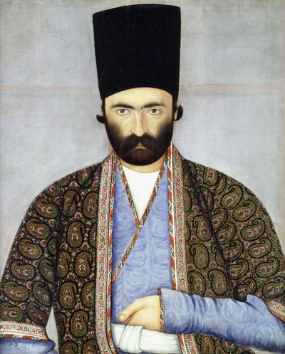 Ritratto di Imad al Daulah, Imam Quli Khan, c.1855-1860 da Abul Hassan Ghaffari