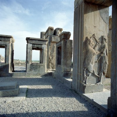 Sala del trono di Serse, completata c.480 a.C. da Achaemenid