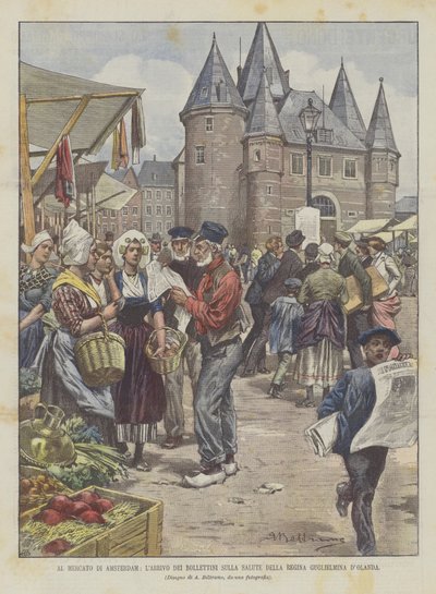 Al mercato di Amsterdam, l