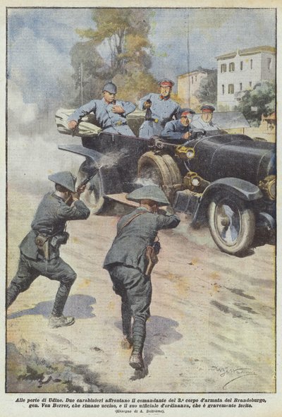 Alle porte di Udine da Achille Beltrame