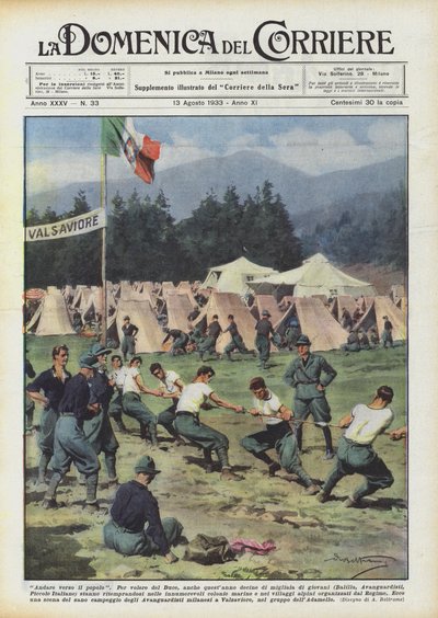 Andare verso il popolo da Achille Beltrame