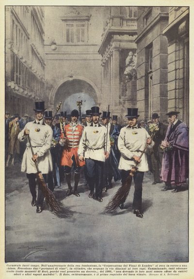 Carnevale fuori tempo da Achille Beltrame