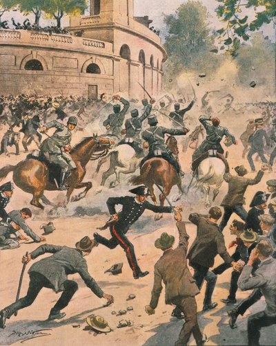 Scontri davanti all