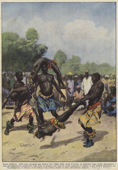 Danze africane da Achille Beltrame
