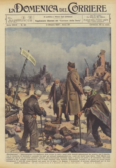 Distruzione! da Achille Beltrame