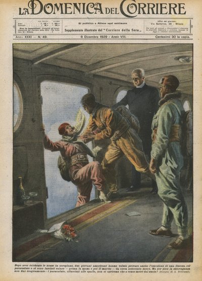 Dopo aver celebrato le nozze in aeroplano, due giovani americani hanno voluto provare anche da Achille Beltrame