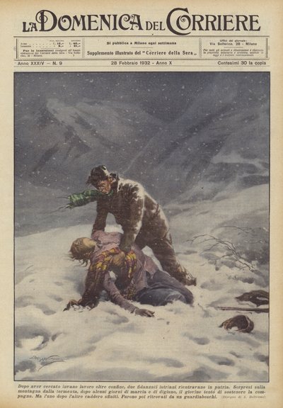 Dopo aver cercato invano lavoro oltre confine, due fidanzati istriani rientravano in patria da Achille Beltrame