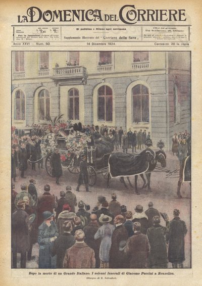 Dopo la morte di un Grande Italiano da Achille Beltrame