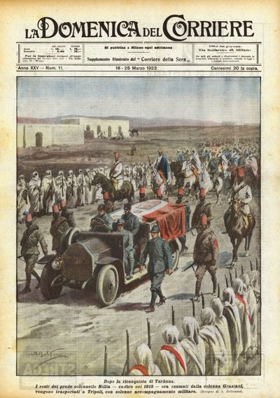 Dopo la riconquista di Tarhuna da Achille Beltrame